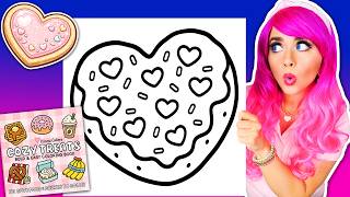 Coloring My Cozy Treats Coloring Book 🍪 Sugar Cookie Coloring Page 💕 Ohuhu Art Markers screenshot 2
