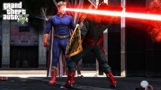 GTA 5 - Homelander VS Soldier Boy | Epic Death Battle!