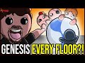 I used GENESIS after EVERY FLOOR! -  The Binding Of Isaac: Repentance Custom Challenge!