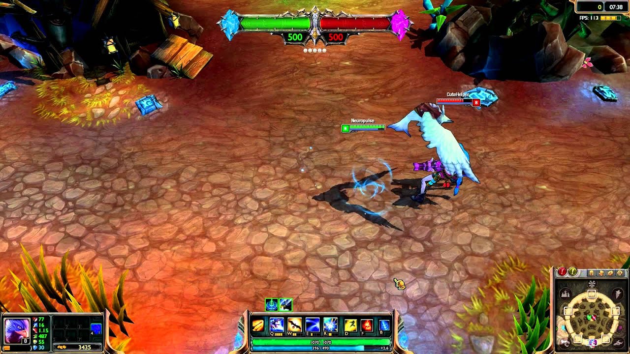 Woad Scout Quinn Skin Preview [5/22 PBE Update]