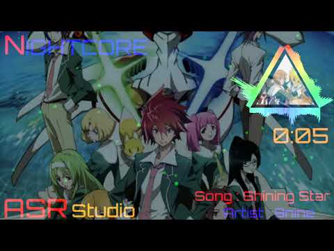 Nightcore 9nine Shining Star Star Driver Op2 Youtube