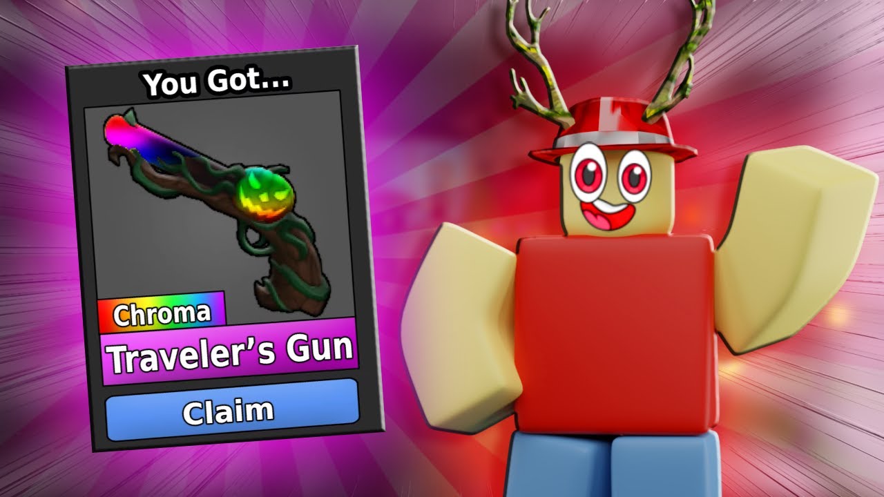 New free travelers gun In MM2 club