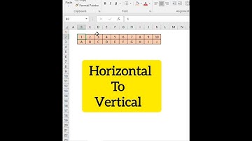 || Data Paste Horizontal to Vertical | Transpose Function ||