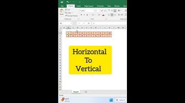 || Data Paste Horizontal to Vertical | Transpose Function ||