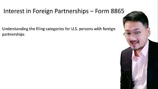 Tax Side Notes Foreign Income 8 Form 8865 Intro