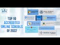 Best accredited online schools of 2022  verified  valid