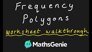 Frequency Polygons Worksheet