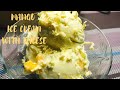 CREAMY MANGO ICE CREAM with CHEESE