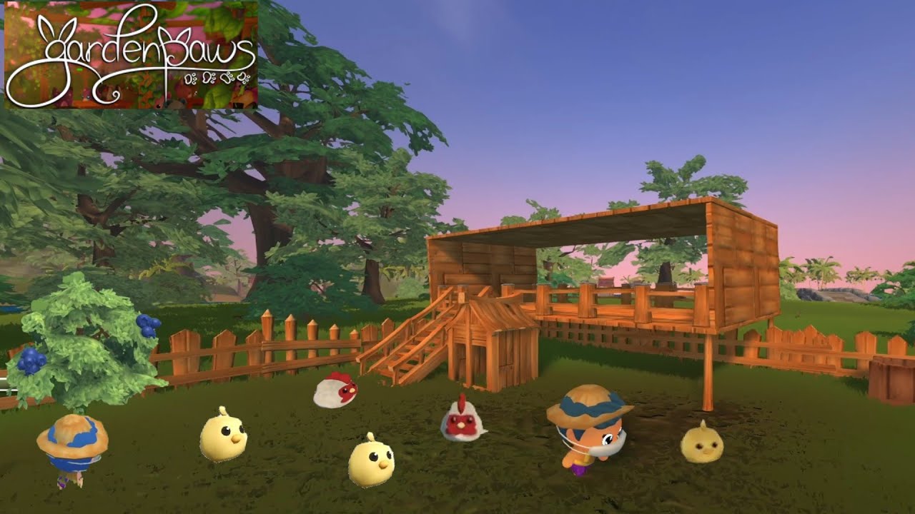 CHICKEN COOP + MINING FOR GEODES + BLUE MYSTERY BOX + WHEAT TO FIND GARDEN PAWS P6 YouTube