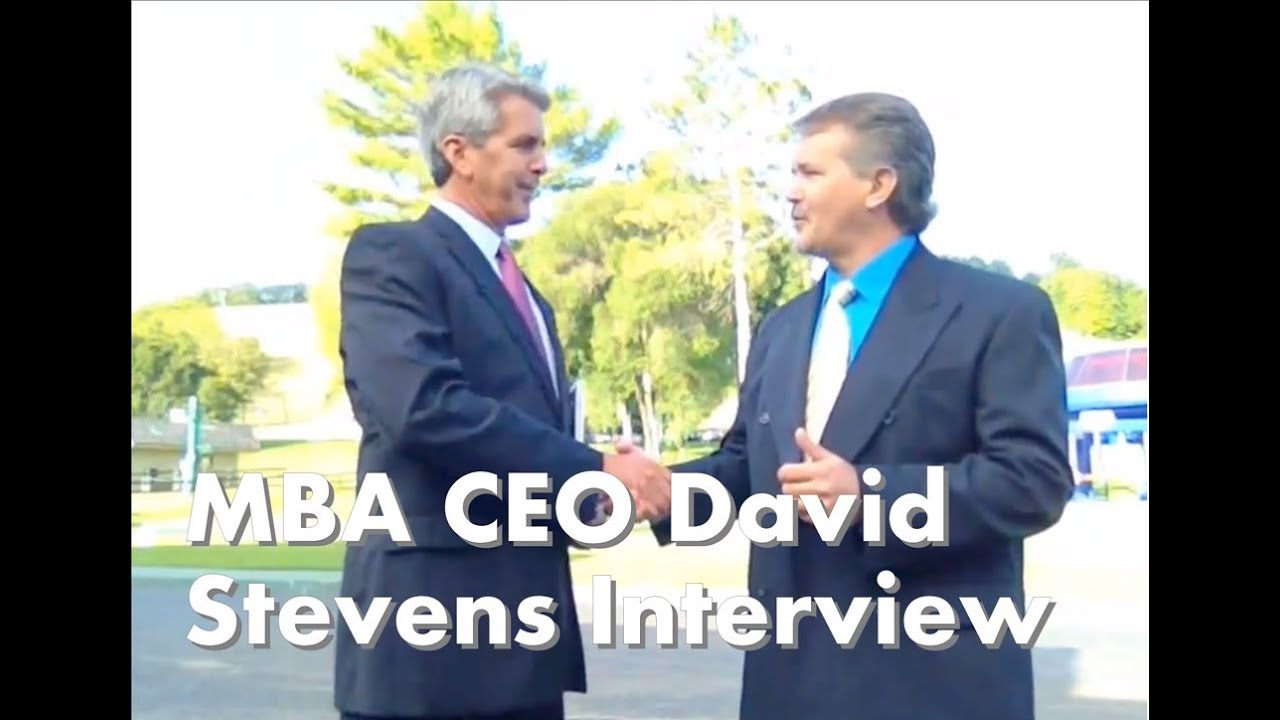 Mortgage Bankers Association CEO David Stevens Interview YouTube