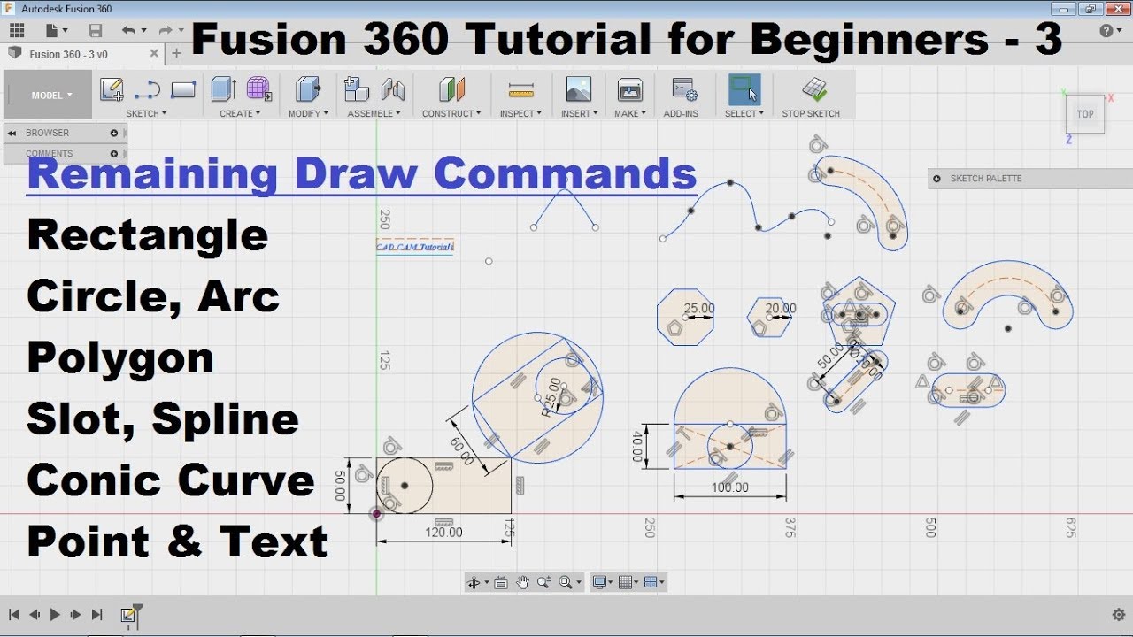 Fusion 360 Tic Tac Toe Drawing 