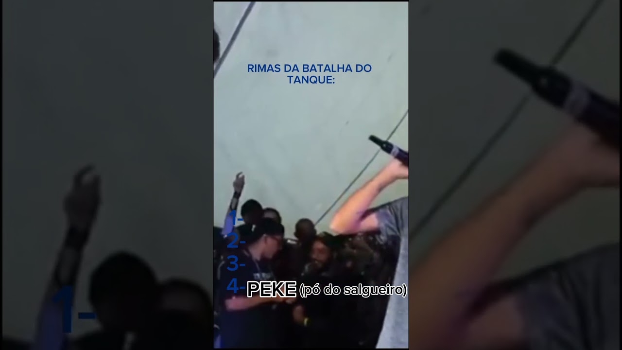 RIMAS DA BATALHA DO TANQUE 