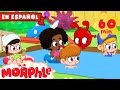 Morphle en espaol  una piscina en el jardn  caricaturas para nios  recopilacin