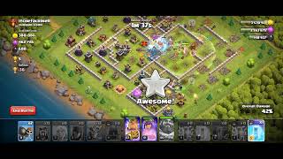 Easily 3 Three Star ⭐⭐⭐ TH12 Using Super Witch and healer....