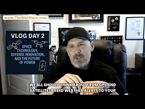 Space Technology  Defense Innovation and the Future of Power | Day 2 Vlog