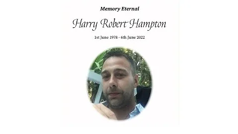 Funeral Service of Harry Robert Hampton at The Hol...