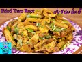 Fry arvi salan  fried taro root by food xprs