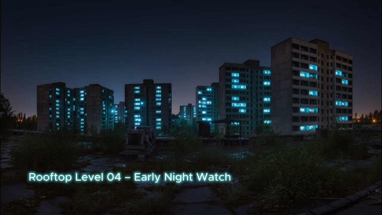 1.2 Hours Deep Focus Ambient Music | Sector 47 Rooftop Series