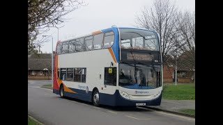 Stagecoach Hull 19124 FX07CME on 3 to Greatfield 20170310