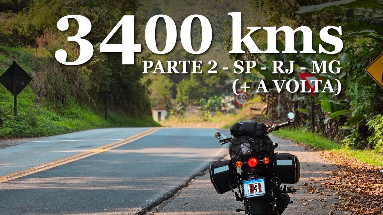 VIAJEI DE SC A MG DE HUNTER 350 - ROYAL ENFIELD - PARTE 2