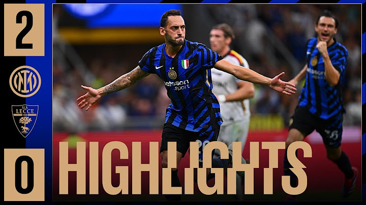 DARMIAN ➕ CALHA 🟰 3️⃣🤩🔥 | INTER 2-0 LECCE | HIGHLIGHTS | SERIE A 24/25 ⚫🔵🇬🇧