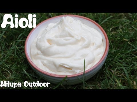 Video: Wie Man Aioli-Sauce Macht