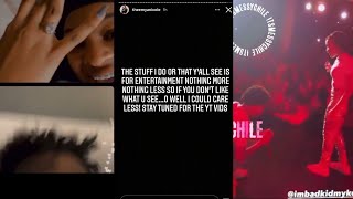 BadKidMacei BACK WITH HER RING💍 ON AFTER MYKEL GIFTY MYA A RING ON STAGE😳MYA EXPLAIN WHY MYKEL..💔
