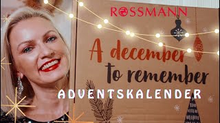 ADVENTSKALENDER 2023 ОТ МАГАЗИНА ROSSMANN/ РАСПАКОВКА АДВЕНТ КАЛЕНДАРЯ / ЛУЧШИЙ ADVENTSKALENDER!