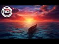 VR Relaxation: Boat on the Ocean during Sunrise