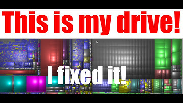 Fix your disk space FAST! A free tool which should be used every month