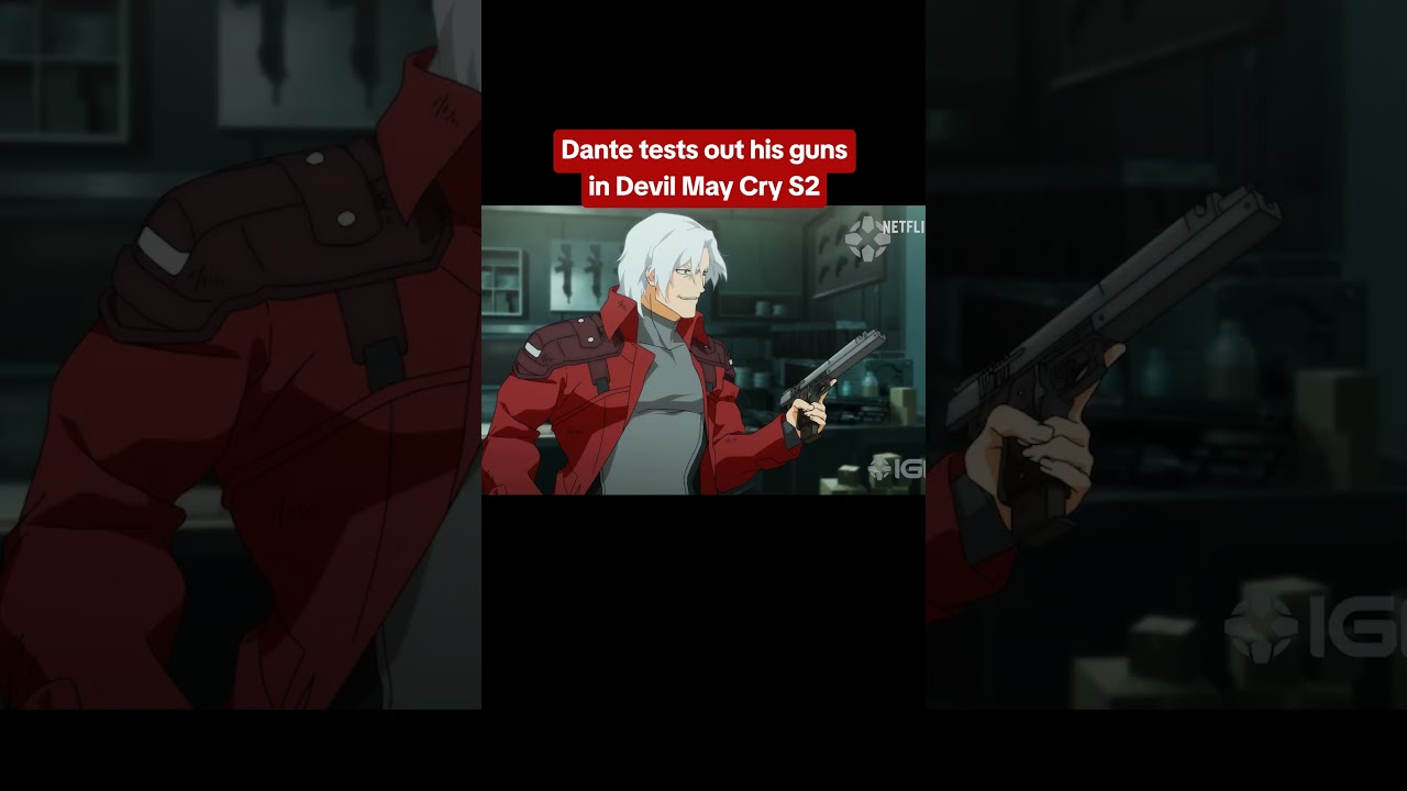 Dante gets crazy with his guns in Devil May Cry S2 #ignfanfest