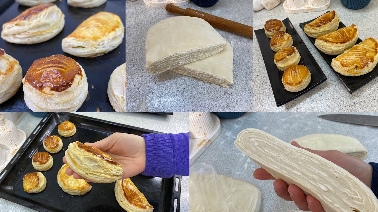 وصفات رمضانية عجينة مورقة تحضر في ربع ساعة يمكن الاحتفاظ لمدة طويلة مع باتي تونسي بحشوة مميزة