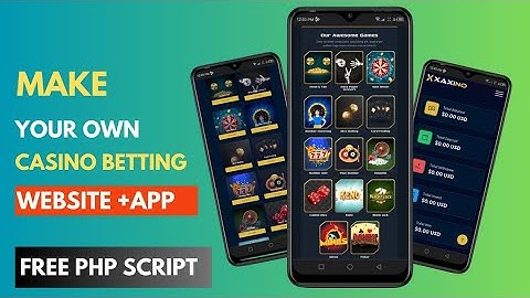 Make Your Own Live Casino Game Betting Website || Xaxino Gambling Website Free Script