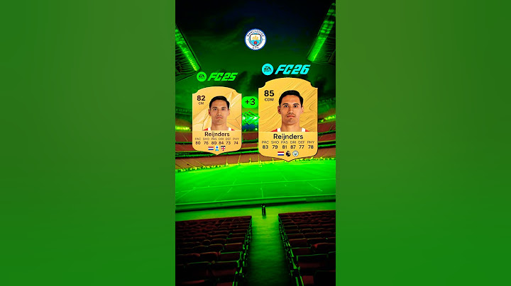 Fc 26 Manchester City ratings upgrade 😳