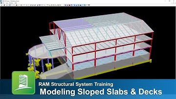 Modeling Sloped Slabs and Decks in RAM Structural System
