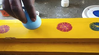 Flower Garden Easy Painting Ideas Painting For Beginners Gadapa Muggulu Gadapa Designs Live