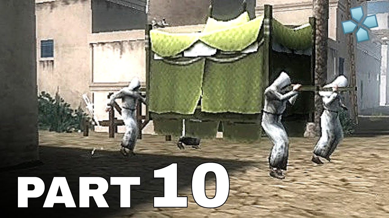 ASSASSIN'S CREED: Bloodlines (PSP) Walkthrough Gameplay Part 10 - THE PALANQUIN