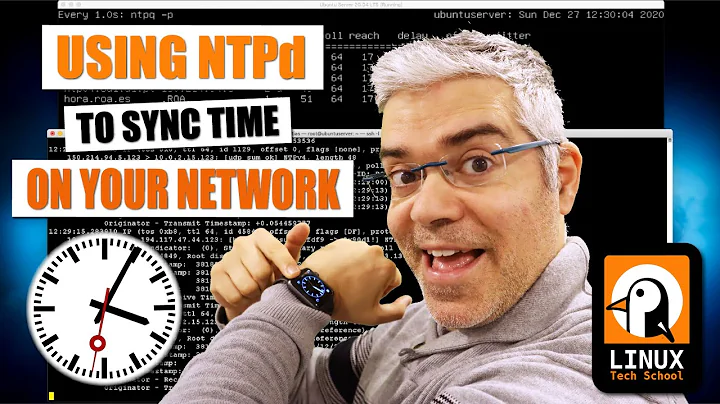 Using NTP to sync time on your network