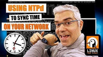 Using NTP to sync time on your network