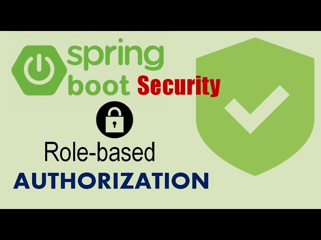 Spring Boot Security Role-based Authorization Tutorial - YouTube