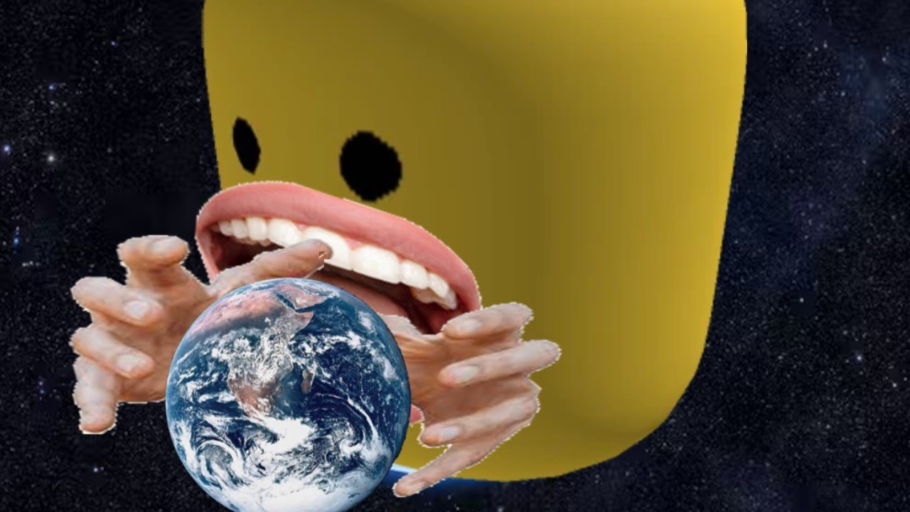 To win you have to eat everything 🍔🍔🍔 Roblox - Eat the World