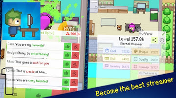 Streamer Sim Tycoon - Android Gameplay PART 1 HD - Pixel Streamer Game