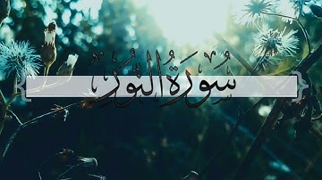 { سورة النور } | ماجد العنزي .