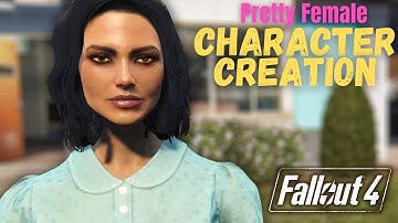 Fallout 4 | Pretty Female Character Creation Tutorial