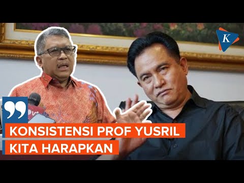 Hasto Ungkit Saat Yusril Tak Setuju Putusan MK Loloskan Gibran Jadi Cawapres