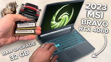 2023 MSI BRAVO 32GB RAM-UPGRADE