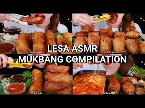 Beef Intestine Mukbang Lesa ASMR Compilation