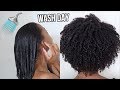 Straight to Curly Wash Day Routine | Wash and Go