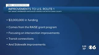 CBS6: Spanberger Announces New $3 Million Grant for Improvements in Spotsylvania County