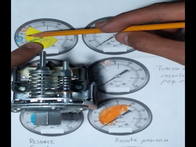 Como Ajustar un Presostato en una Bomba de Agua